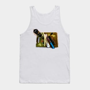 Chef and Knife digital art Tank Top